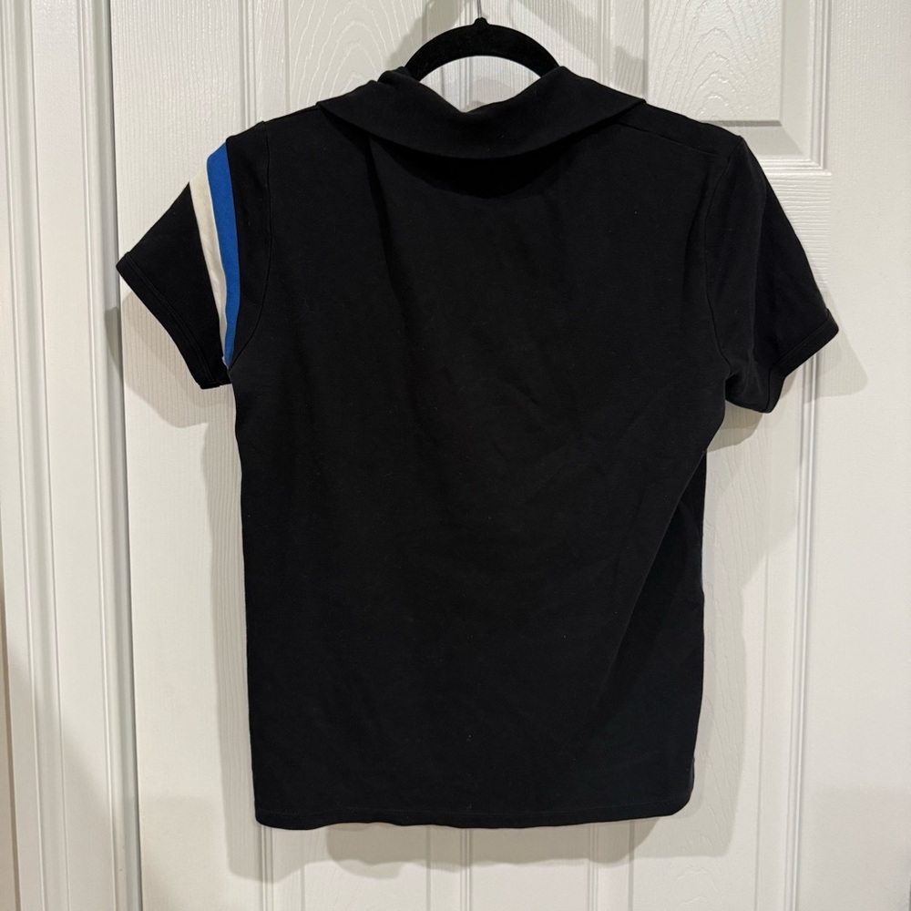 Armani Exchange Men’s Black Cotton Polo - Picture 5 of 5